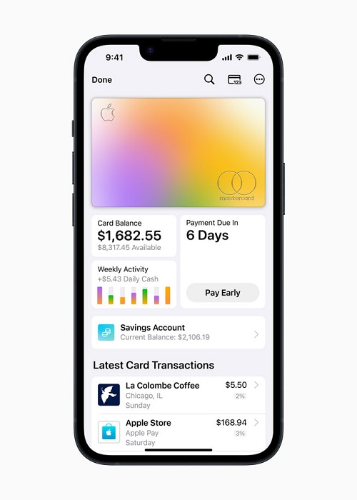 News zur Apple Card: 12Mio User & 1Mrd $ Cashback 