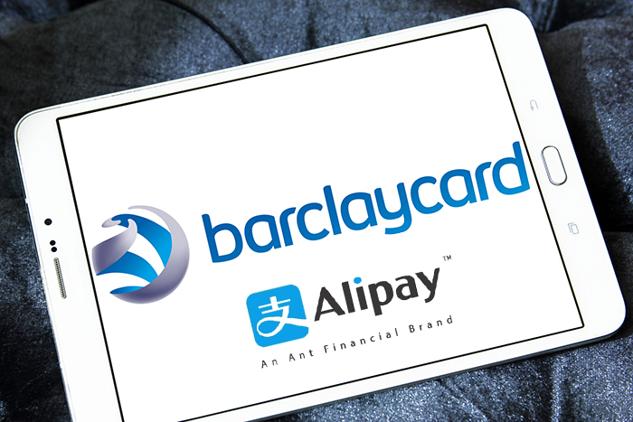 Dank Barclaycard: Alipay goes UK