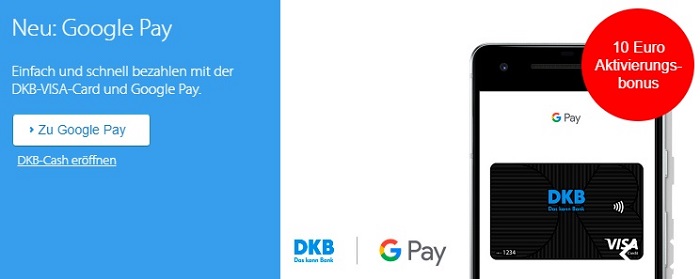 DKB unterstützt ab sofort Google Pay