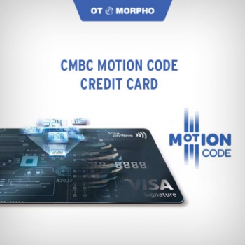 Erste Kreditkarte mit Motion Code in Asien erhältlich