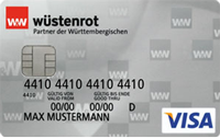 Kostenlose VISA Prepaid Kreditkarte der Wüstenrot Bank punktet bei Finanztest