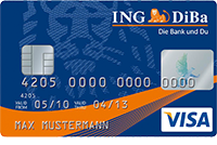 Neue kostenlose Kreditkarte im Kreditkartenvergleich – Teil 2: ING-DiBa VISA Kreditkarte