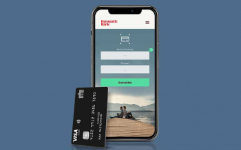 App der Hanseatic Bank für die Deutschland-Kreditkarte