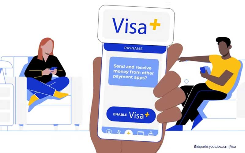 Visa+ verknüpft Zahlungs-Apps wie PayPal & Co.