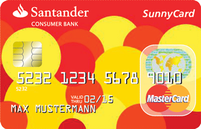 Welcome to the bright side of life - die Sunnycard der Santander Consumer Bank